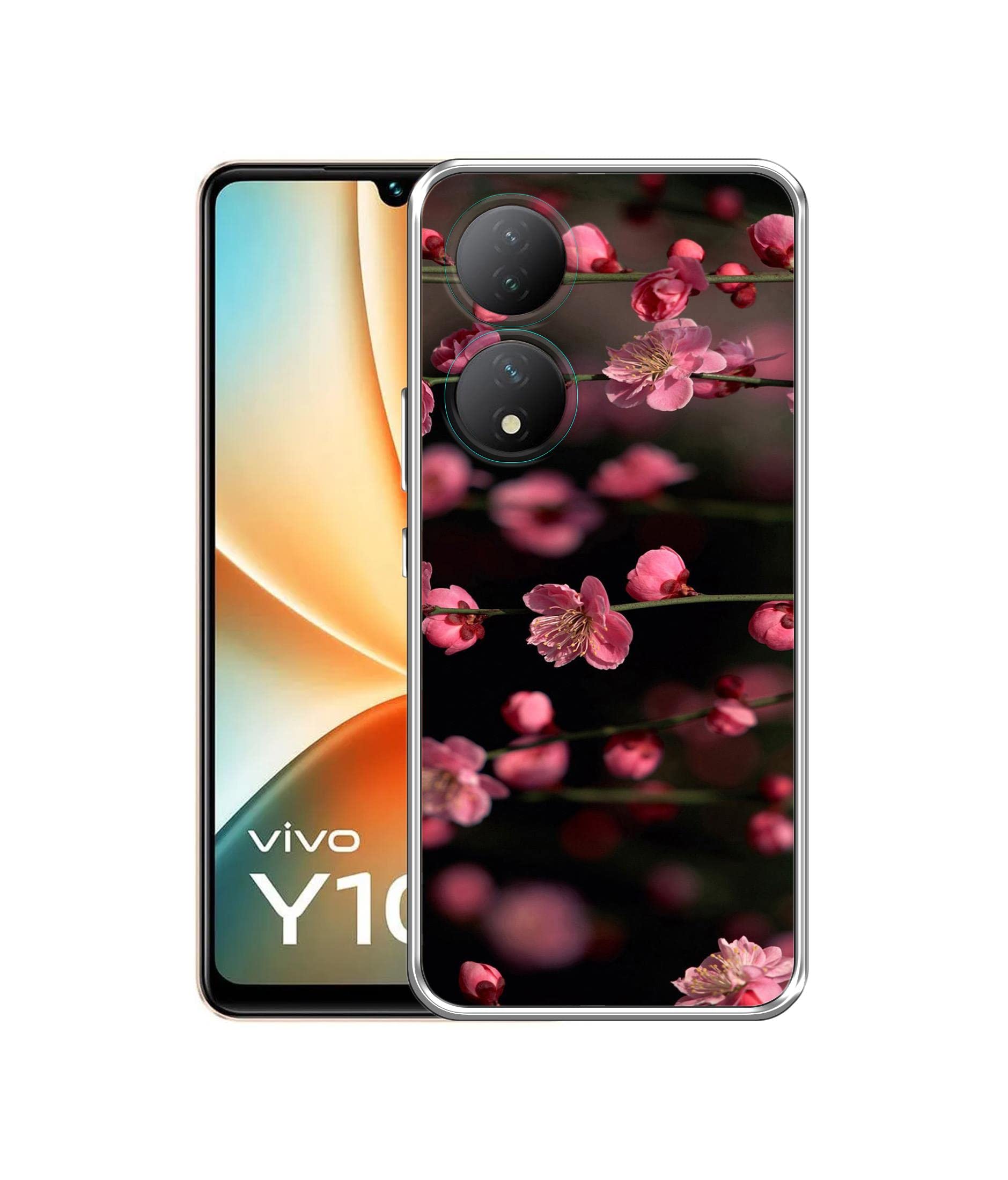 Amazon Brand- Solimo Basic Case for Vivo Y100 5G (Silicone_Multicolor) (B0BX4MSP6G) Amazon Price History, Amazon Price Tracker