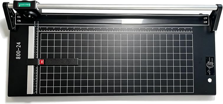 CALCA 24 Inch Precision Rotary Paper Cutter Paper Trimmer 24 inch Manual Sharp Photo Paper Trimmer and Cutters