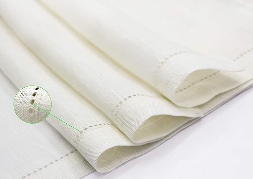 Miniatura 2 de COTTON CRAFT Servilletas de cóctel de lino, paquete de 12 unidades, barra de bebidas, fiesta, vacaciones, postre, celebración, evento, regalo, tela