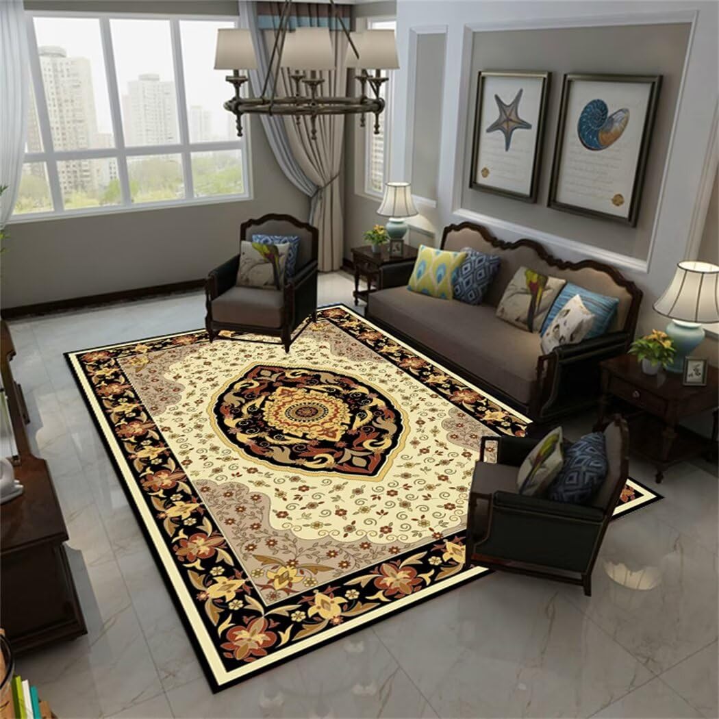 Tapis de couloir de chambre doux à motif classique imprimé haute qualité 60x120