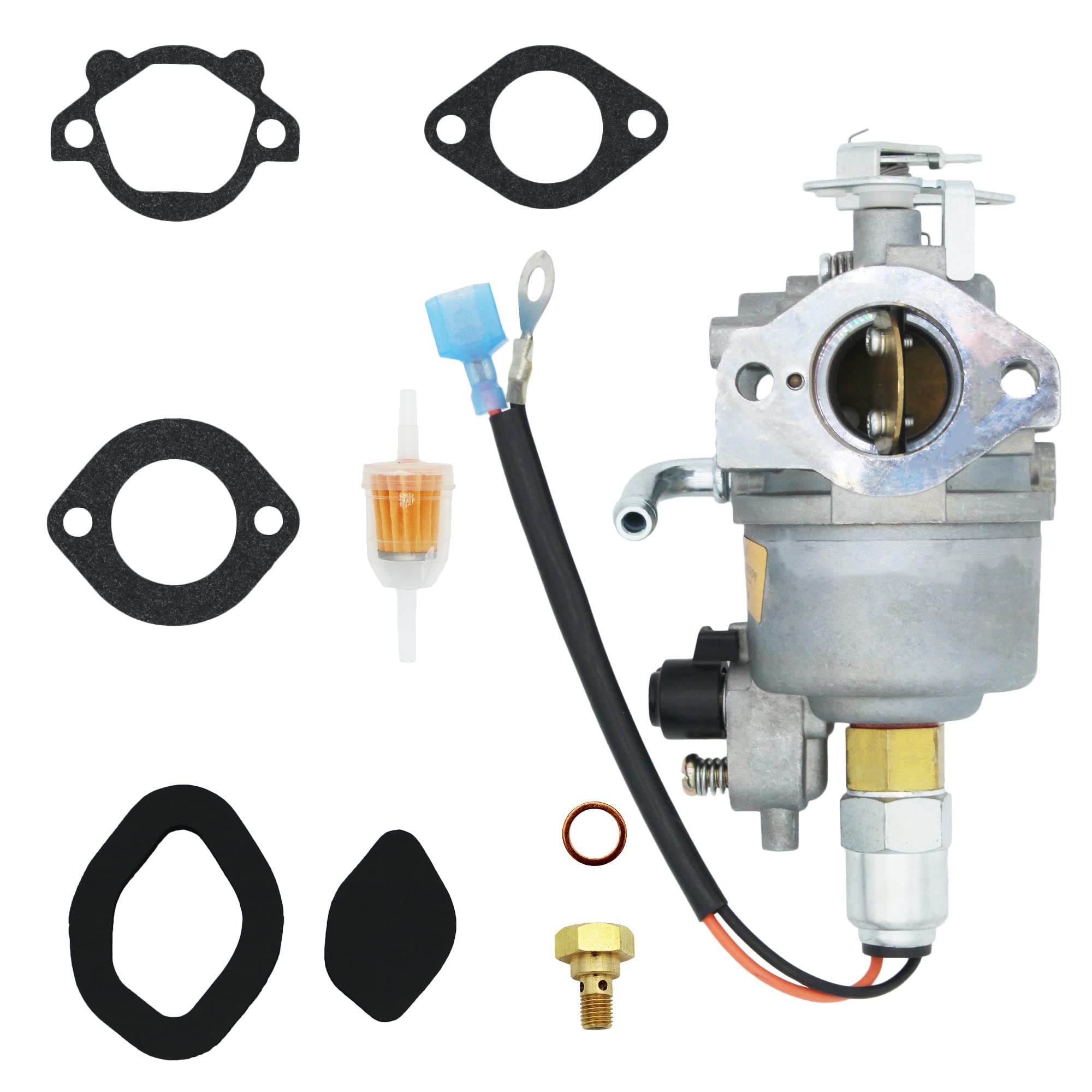 Carburetor Carb with Gaskets Kit for Onan Cummins Generator & Microquiet 4000-Watt 4KYFA26100 4KYFA26100P 4KYFA26100K Replace# A042P619、 A041D736、146-0785