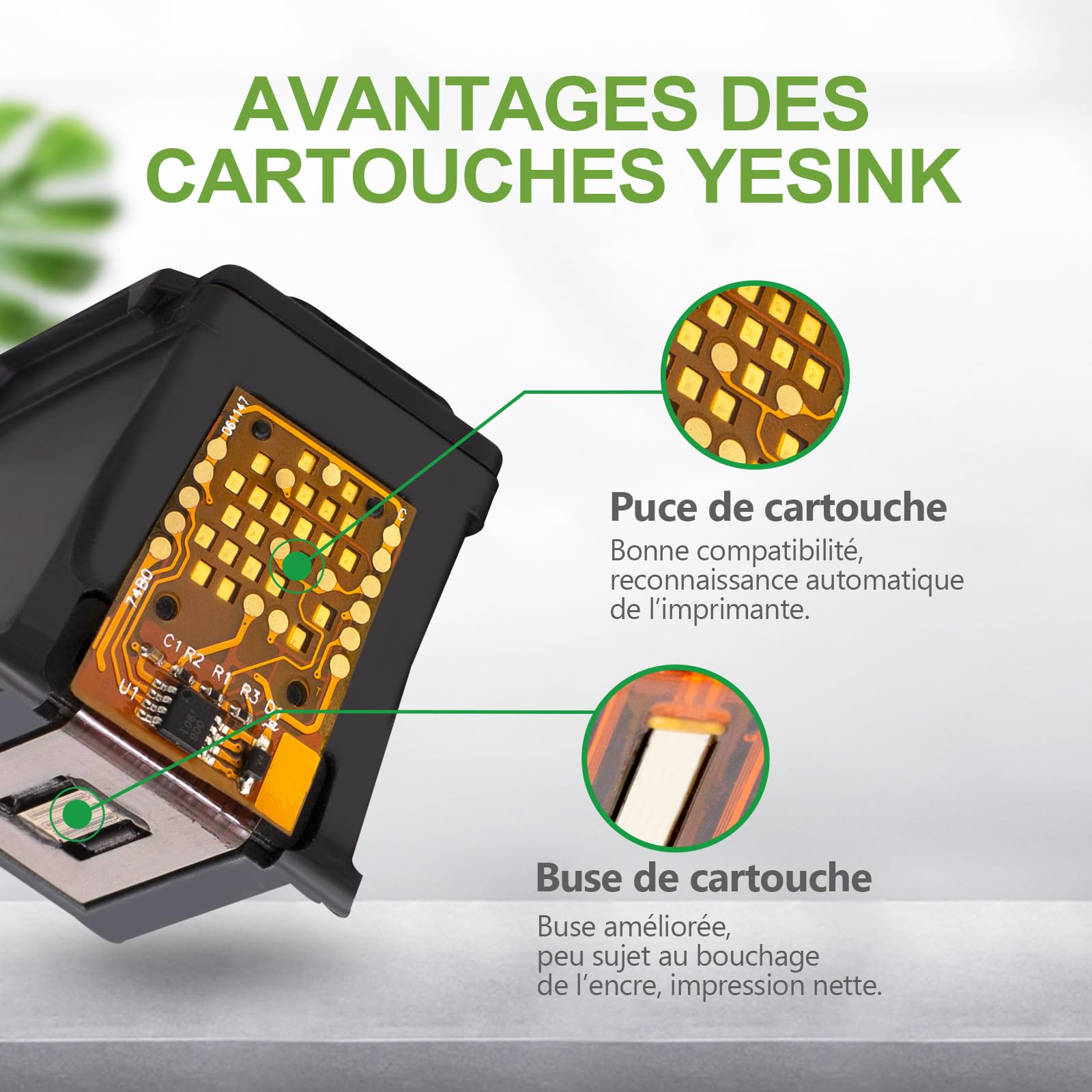 560XL 561XL Cartouche d'encre Remplacement pour Canon PG-560XL CL-561XL