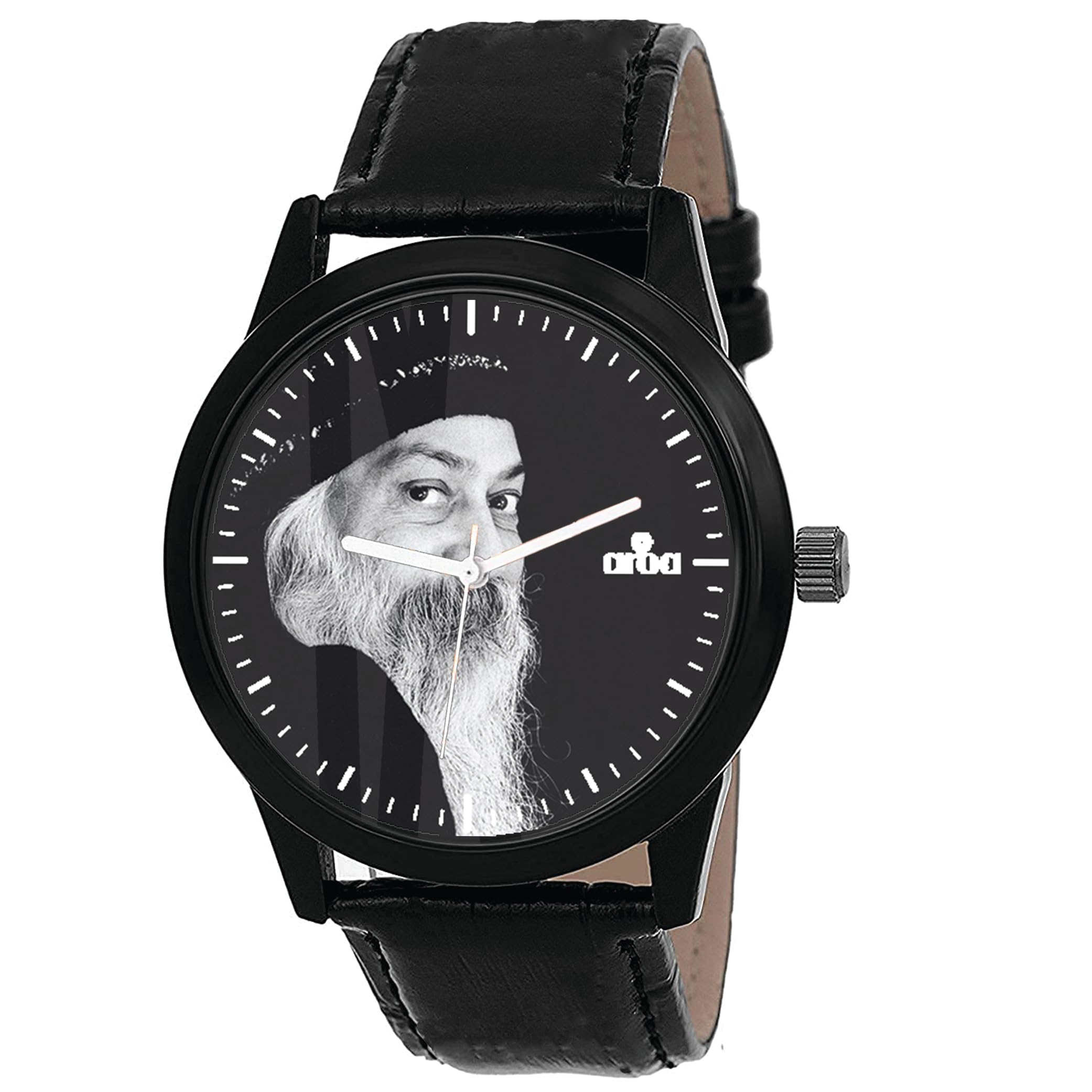 AROA Watch New Watch for Osho Model : 973 Black Metal Type Analog Black Strap Watch Black Dial for Men Stylish Watch for Boys- (B0CG9YCTWT) Amazon Price History, Amazon Price Tracker