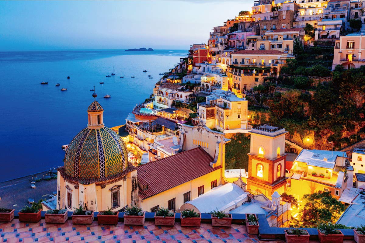 Jigsaw Puzzles 1000 Pieces, Puzzle for Adults and Couples, Gift for Adults and Kids, TNYGoods ZXCVBNM (Dreamy Positano)