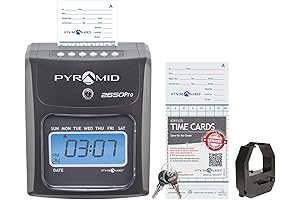 Pyramid 3500 Time Clock: Streamline Your Attendance Tracking