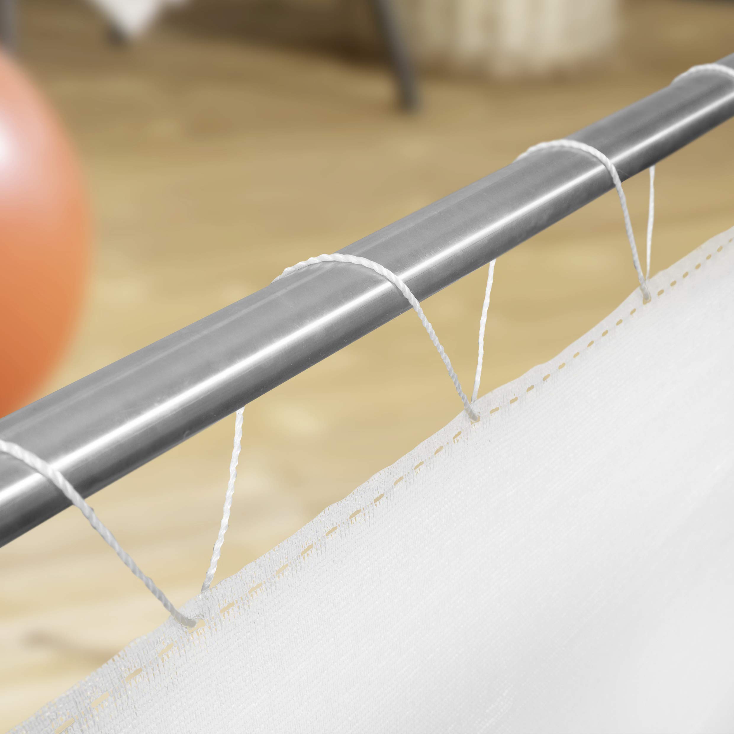Windhager Sylt Brise-Vue Tissu pour Balcon, 0,9 x 5 m, Blanc uni