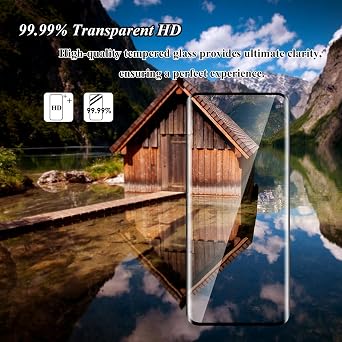 Tempered Glass Screen Protector for Oneplus 13 for Tempered Glass and Camera Protective Film Scratch-Resistant 9 H Hardness Bubble-Free 3 D Full Coverage HD Screen Protector for Oneplus 13