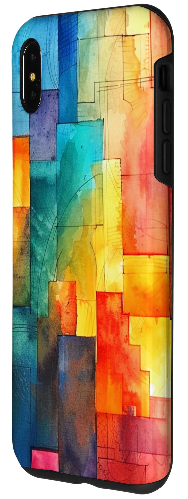 iPhone XS Max A Rainbow of Color Case - Image 2