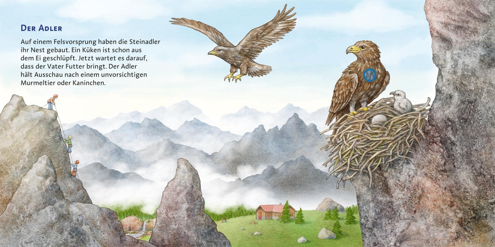Hör mal (Soundbuch): In den Bergen: Zum Hören, Schauen und Mitmachen ab 2 Jahren. Mit echten Tierstimmen und Naturgeräuschen