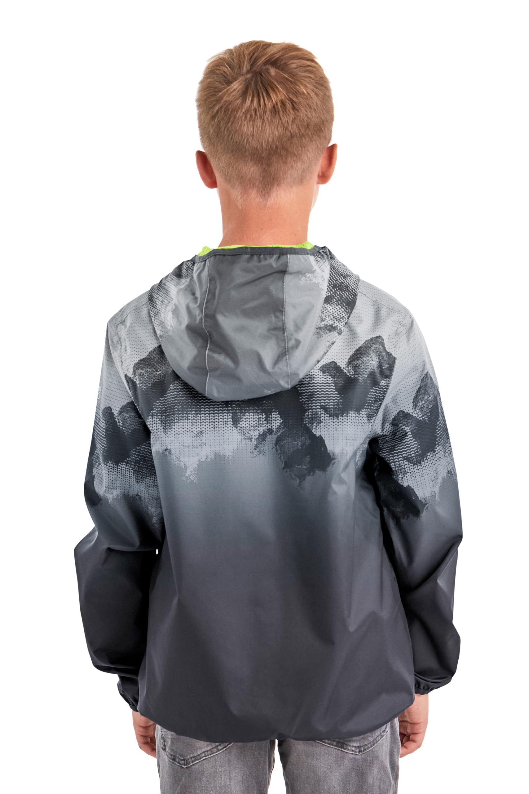 Killtec Lyse Bys Jckt B Funktionsjacke/Regenjacke mit Kapuze, packbar Bambini e ragazzi