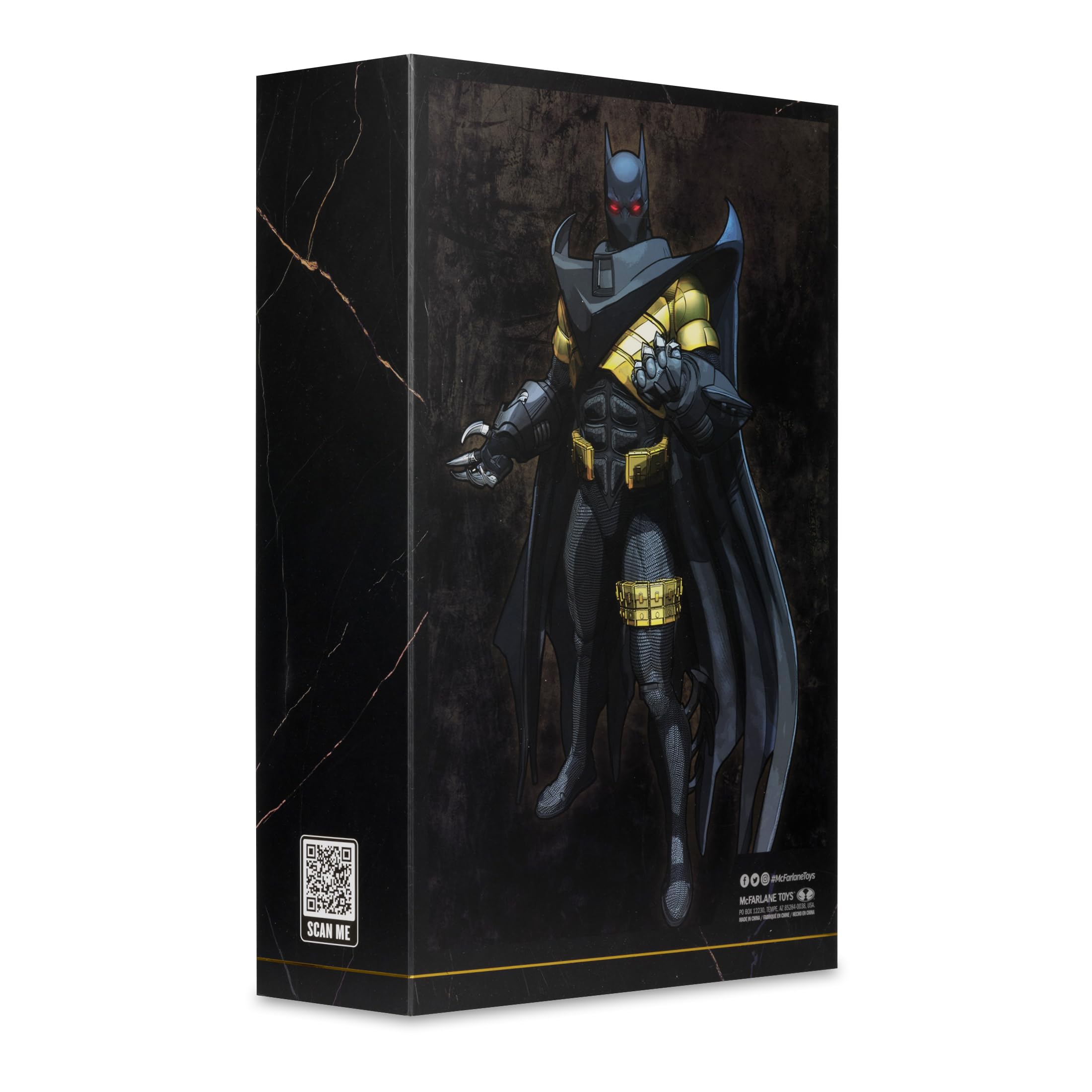 McFarlane DC Multiverse Azrael (Batman: Knightfall) Knightmare Edition Gold Label 18 cm figurka zabawki
