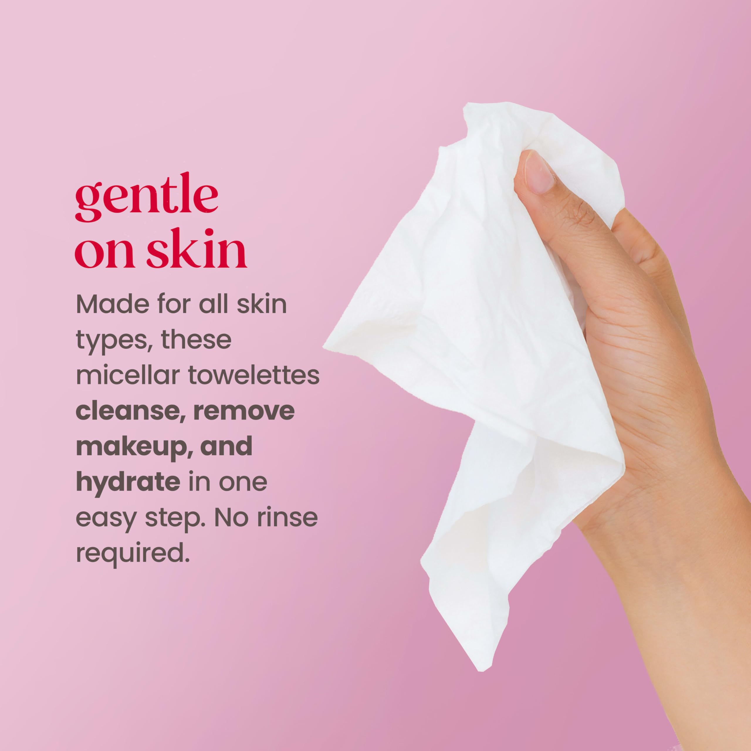 Burt's Bees Gül Suyu İçeren Micellar Makyaj Temizleme Mendili, 30 Adet