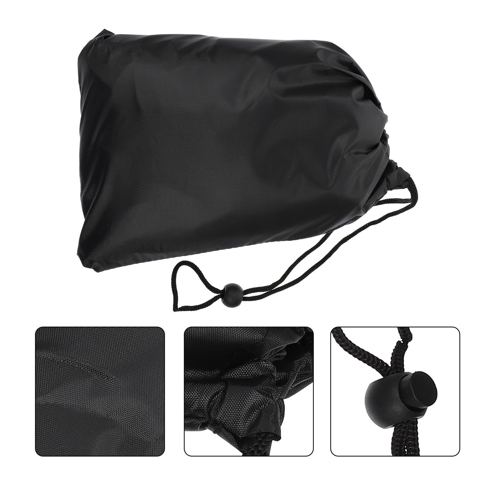 GALPADA Couverture de Fontaine d'hiver Résistante aux Intempéries Cordon de Serrage Inférieur en Tissu Argenté 210d pour Protection de Statue Extérieure
