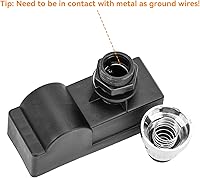 Vista 3 de onlyfire 14421 Generador de chispas 1 salida macho Batería AAA Botón Encendedor Encendedor de Repuesto para Broil King, Broil-Mate, Sterling, Silver