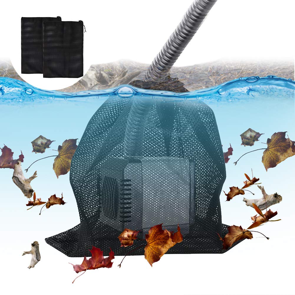 16.1 X 11.8In Pond Pump Filter Bag, 2Pcs Garden Water Pump
