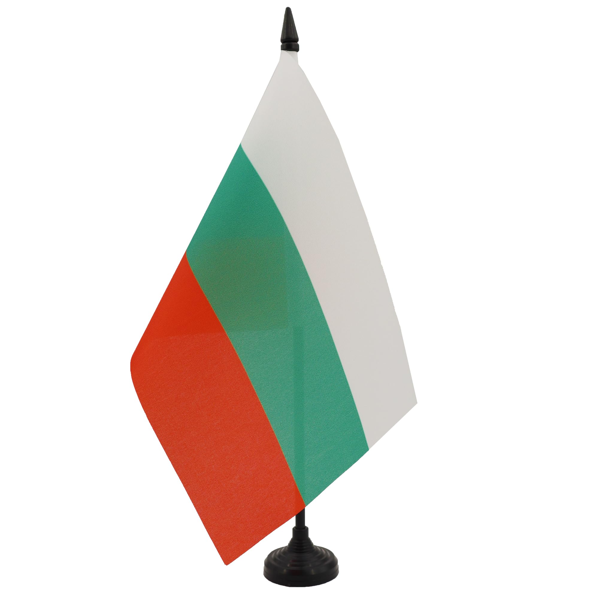 AZ FLAG Bulgaria Table Flag 6x8 in 100D Polyester Plastic Base