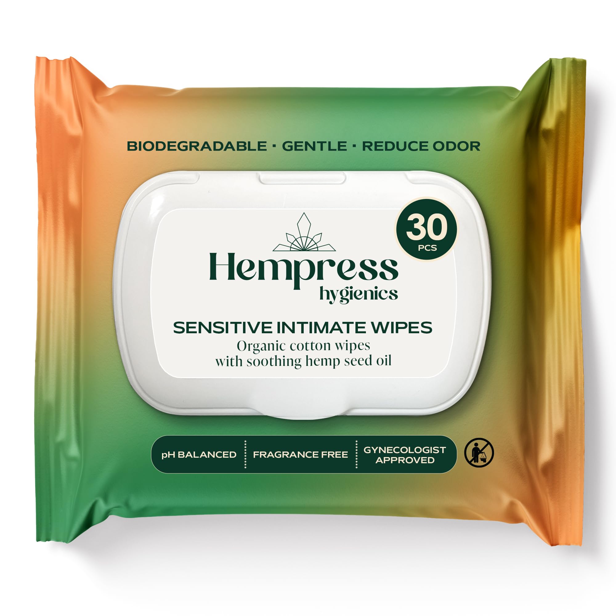 Sensitive Intimate Wipes for Women Gentle pH-Balanced Feminine Care for Delicate Areas Vaginal Face Body 100 Cotton Fragrance