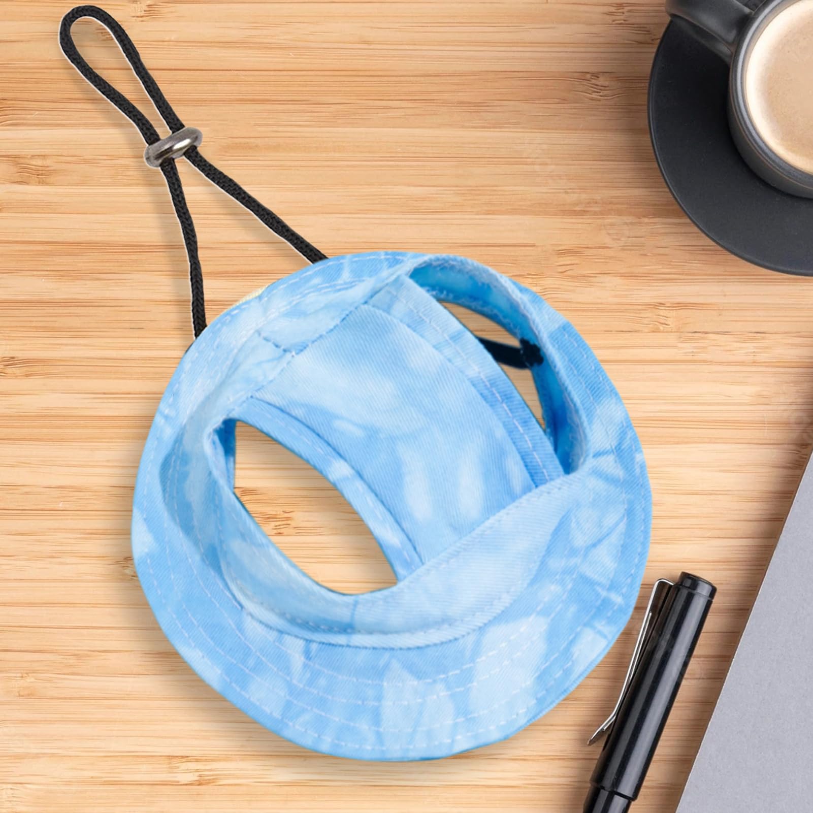Chapeau pour Chaton, Casquette Baseball Protection Solaire Chat avec Trous Oreilles, Visière Douce pour Protection Solaire, pour Chaton et Chiot, Anniversaire, Plage, Sport, Pique-Nique,