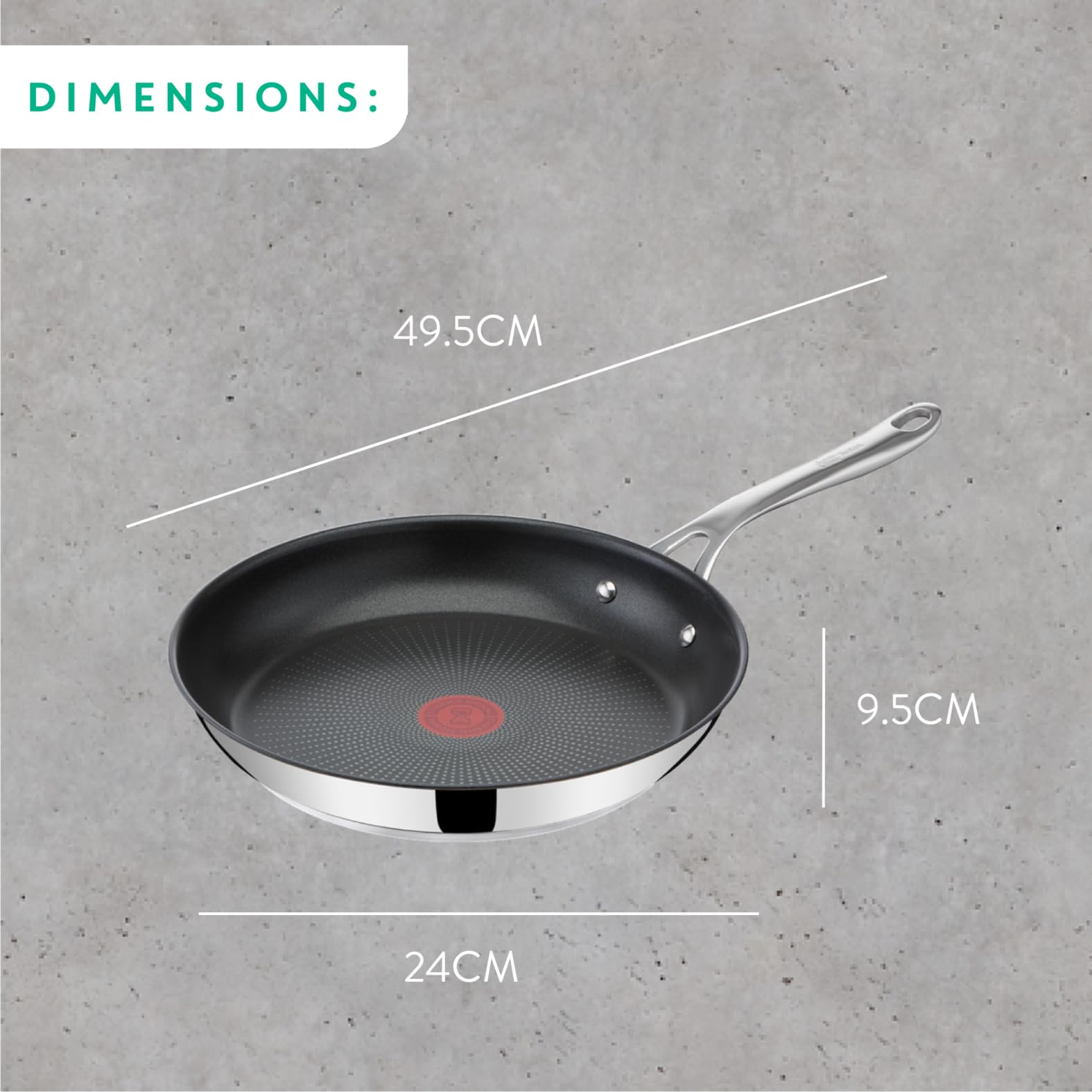 Tefal Jamie Oliver Cook's Direct On Bratpfanne 24 cm – Bild 6