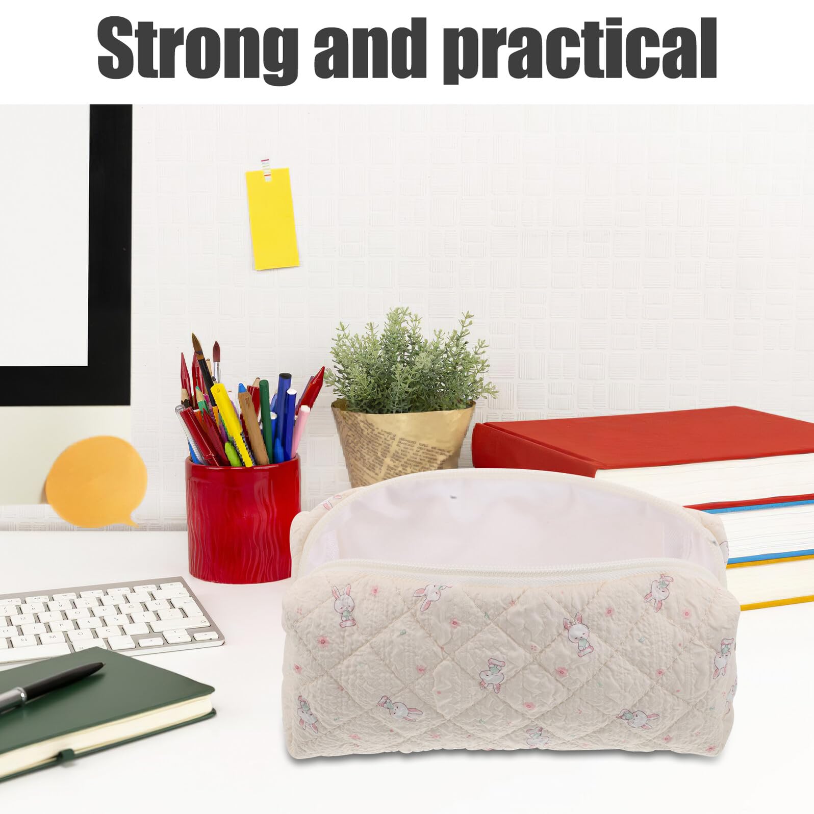 Grosse Trousse Scolaire Kawaii Organiseur de Crayons Étui à Stylos Fermeture Éclair pour Organisateur de Fournitures