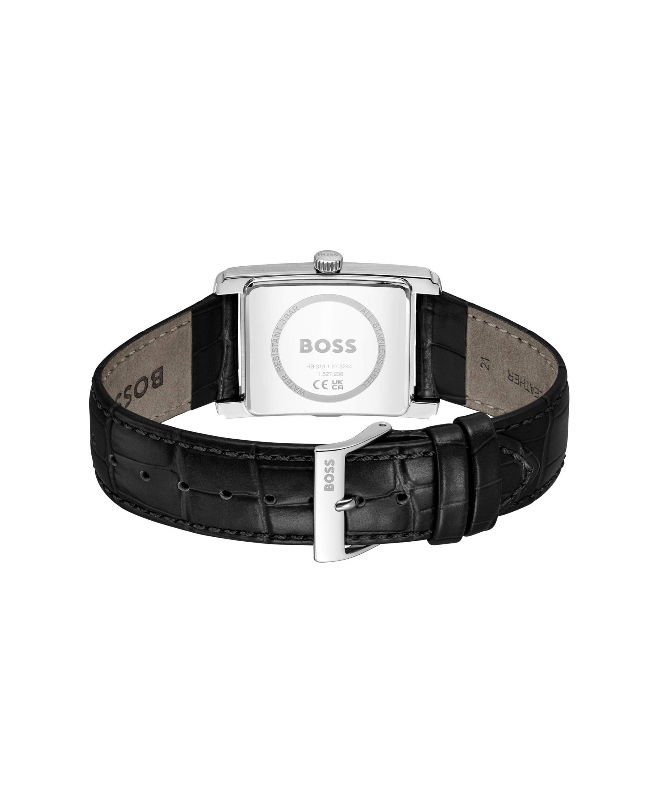BOSS Principle Dress Collection 1514300 - Reloj analógico para Hombre, con Correa de Piel marrón