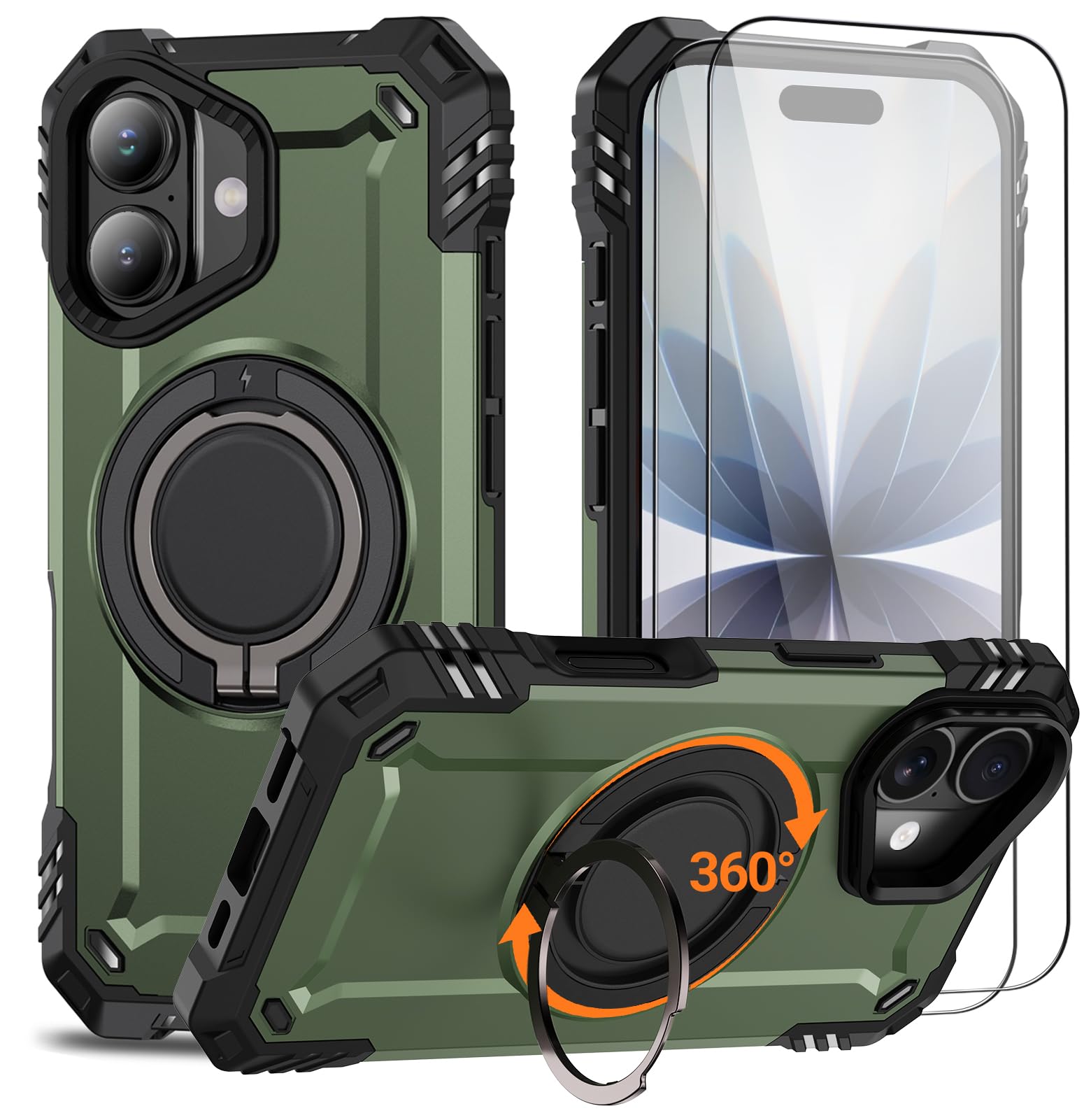 Coque pour iPhone 17 de qualité militaire robuste et élégante compatible avec charge MagSafe - 8