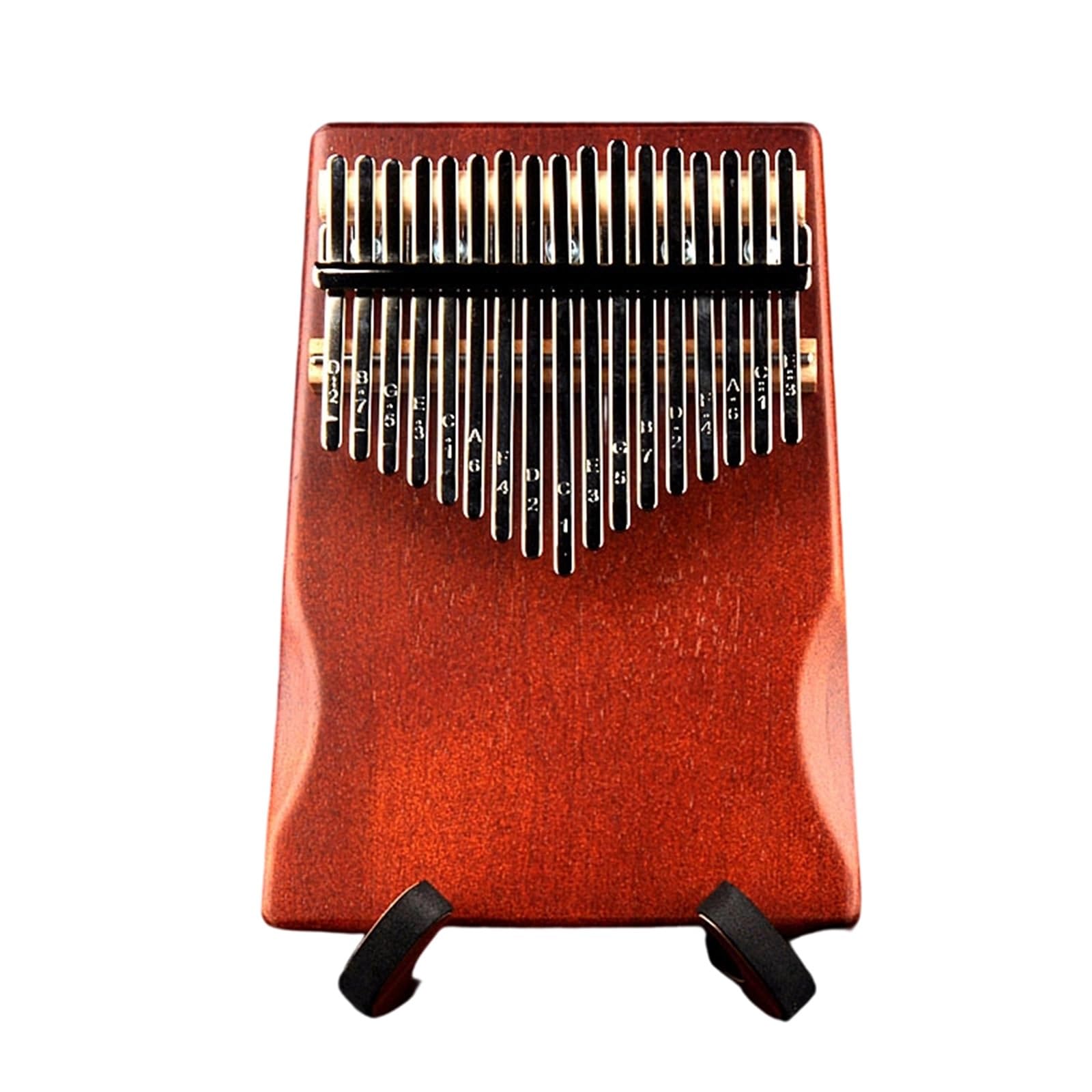 Kalimba Professionale Pianoforte A Pollice A 17 Note Con Corpo In Mogano Foro Posteriore Strumento Nicchia Per Le Dita E Accessori Kalimba