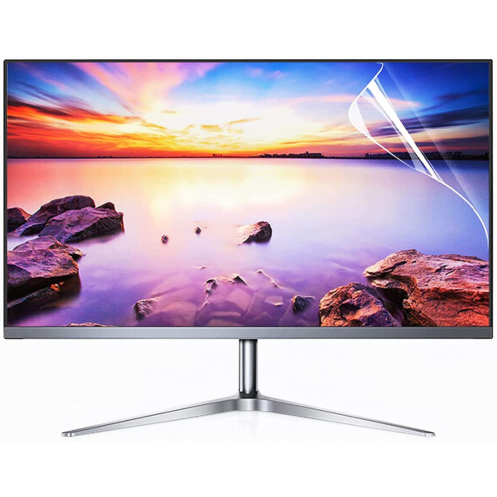 Film Protecteur d'Écran Mat Anti-Reflets pour TV LCD 32-75 Pouces 34 Pouces 50 Pouces