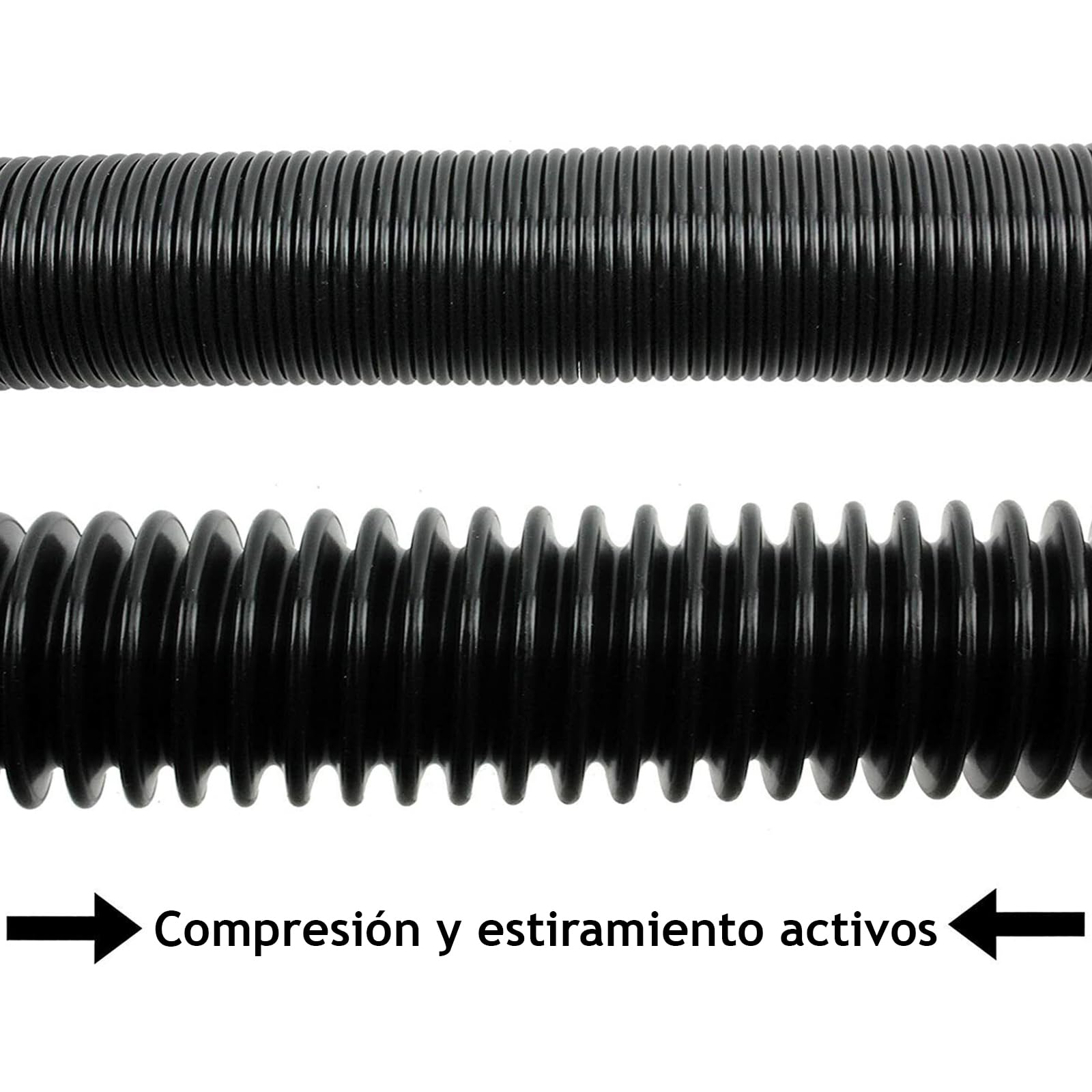 Kit de extensión de manguera de aspiradora universal Spares2go de 6 m y 32 mm (6 m de manguera + adaptador de herramienta).
