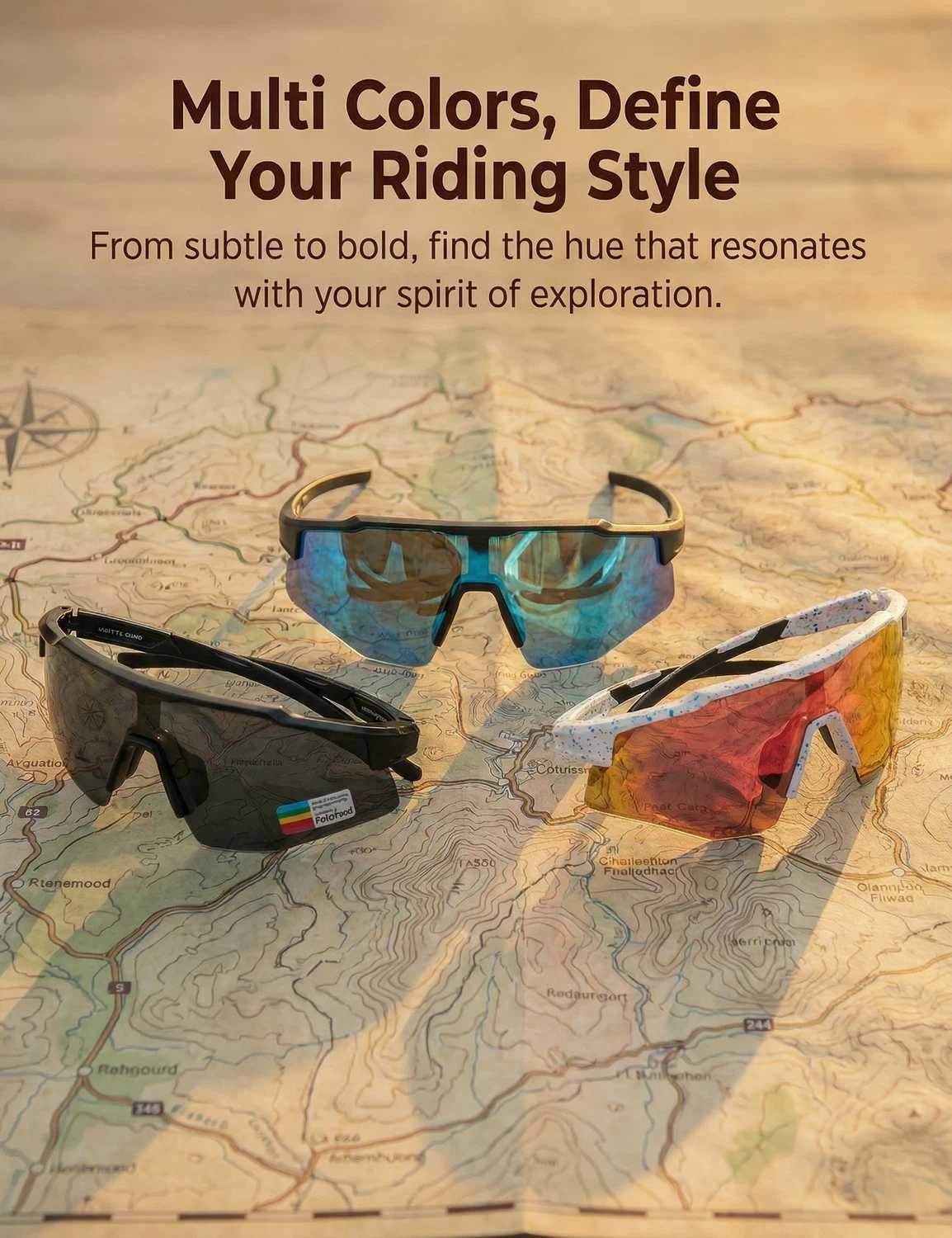 BangLong Polarized Sports Sunglasses for Men Women - UV400 Protection Sun Glasses for Cycling Running Baseball Fishing Hiking - Image 6