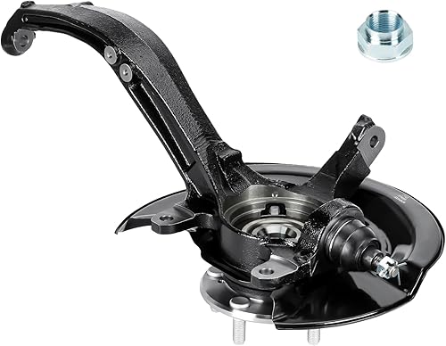 Miniatura 8 de Conjunto de cubo de cojinete de rueda y nudillo de dirección delantero izquierdo para Honda Accord 2003-2007 2.4L Reemplazar para 698401 698-401