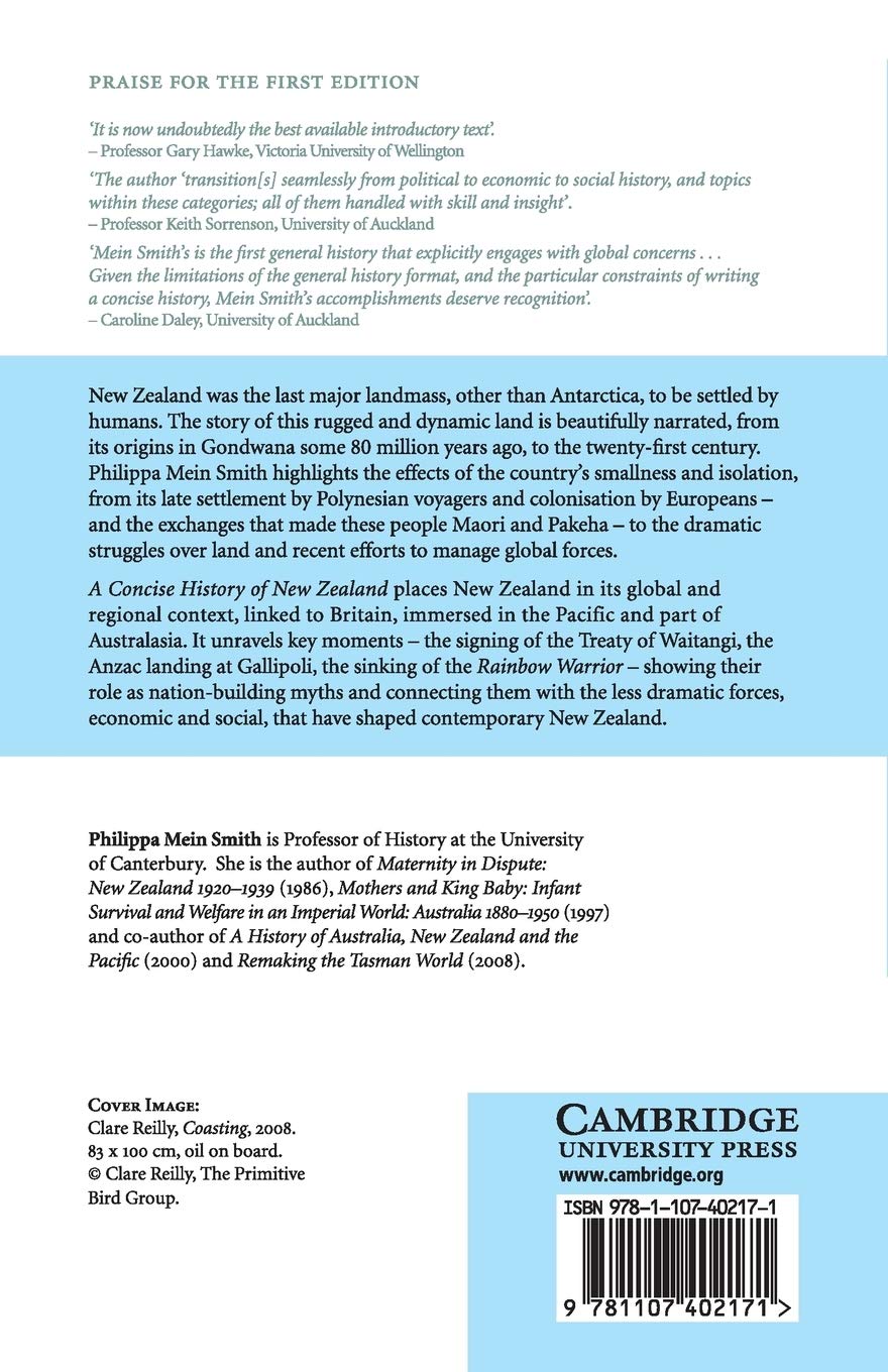 A Concise History of New Zealand (Cambridge Concise Histories)