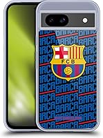 Vista 36 de Head Case Designs Funda de gel con licencia oficial del FC Barcelona Barca Crest Patterns [protección de grado militar] compatible con Google Pixel 3