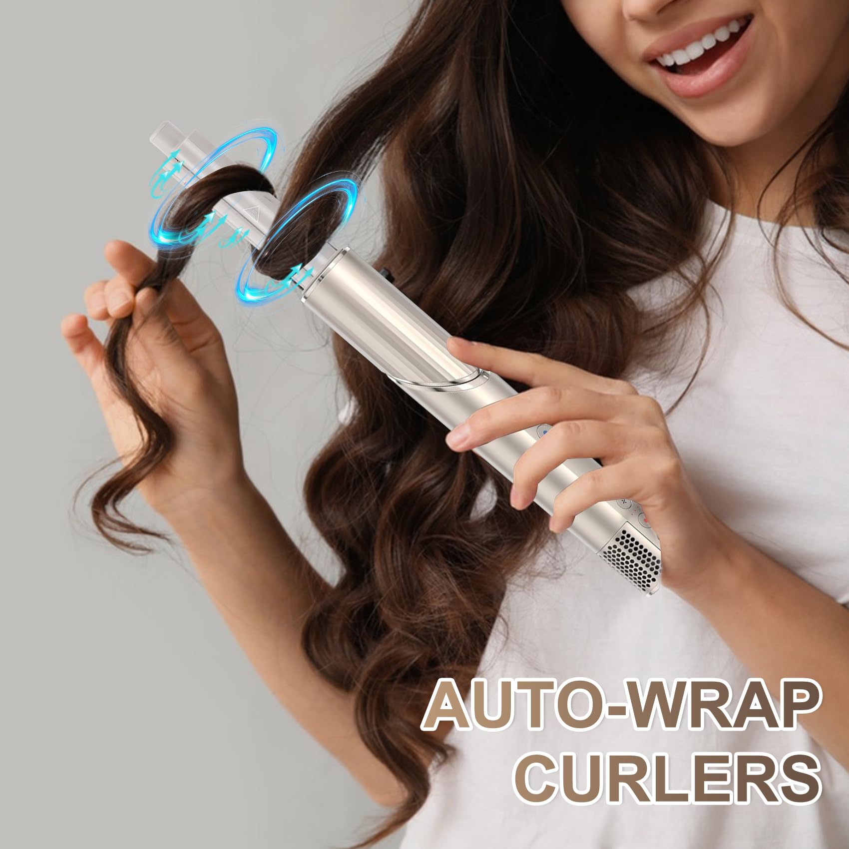 1 Pair Auto-Wrap Curling Attachments for Shark FlexStyle HD400 Series