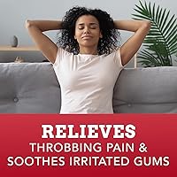 Vista 6 de Orajel Alivio instantáneo del dolor de muelas, máxima fuerza, líquido, 0.45 onzas (paquete de 2)