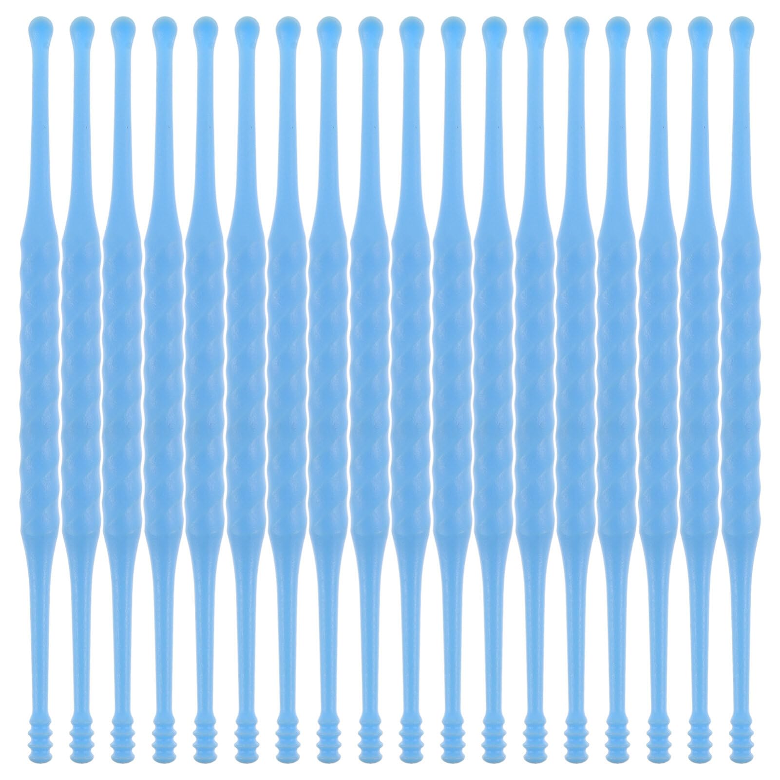 Healifty 30Pcs Ear Picks Ear Wax Removal Cleaner Ear Scoop Plastic Ear Cleaning Spoon Curette Kit for Ear