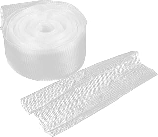 Kichvoe プランター用伸縮性植木鉢ネットカバー 土こぼれ防止メッシュカバー 植物成長観察対応 ガーデニング保護ネット 家庭菜園用