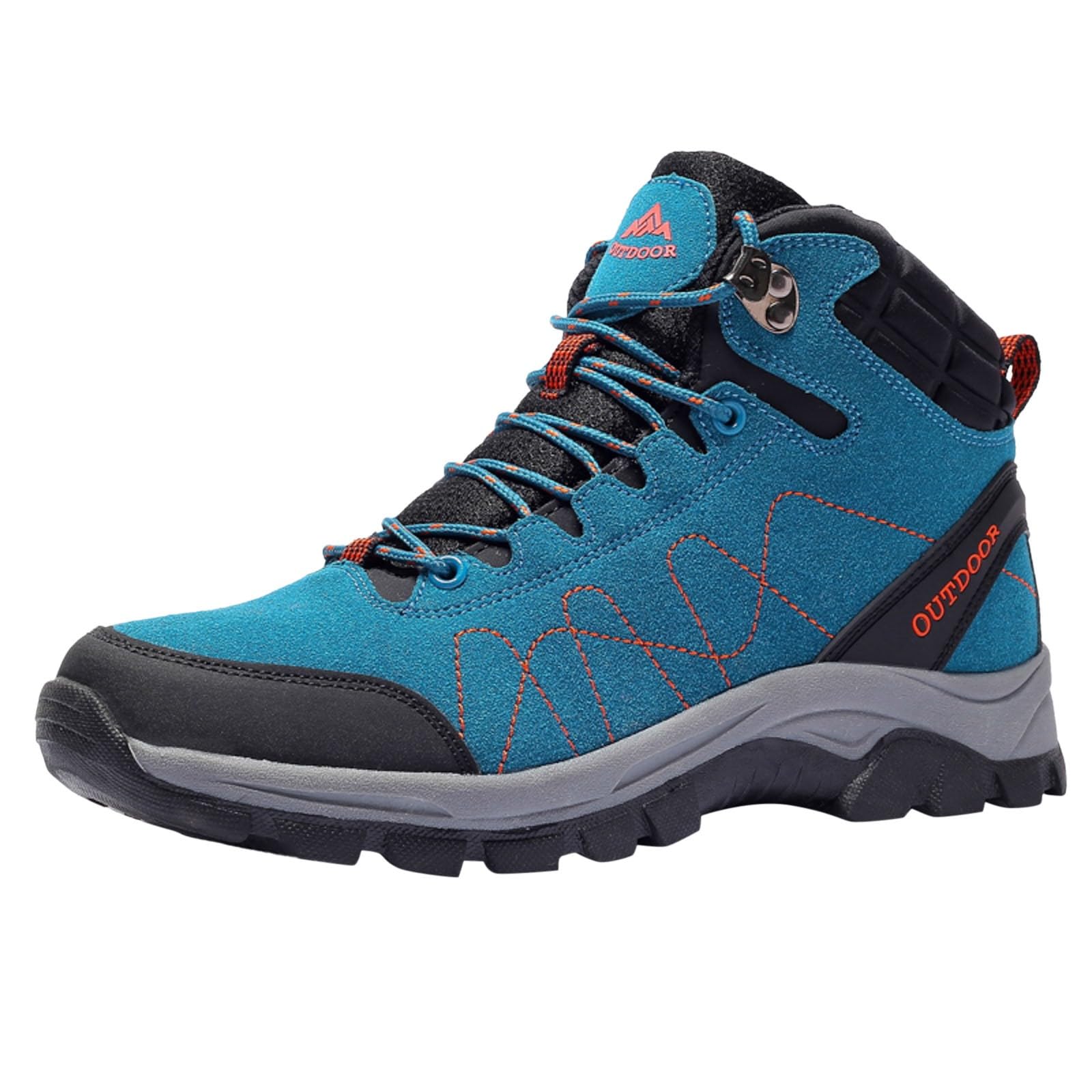 Zapatos de Hombre Pareja, Zapatos de Senderismo de Suela Gruesa, Zapatillas de montañismo al Aire Libre, Antideslizantes y Transpirables para Aventura y Naturaleza
