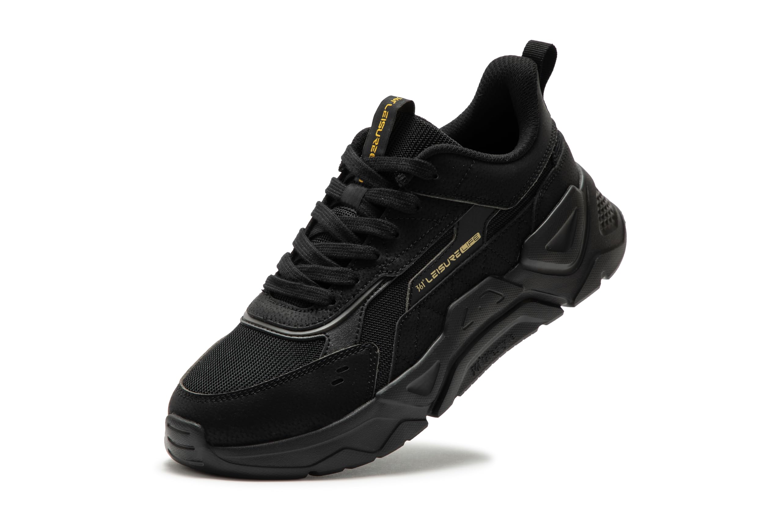 361 Degrees Men's Lifestyle Shoes Black/Gold 43 EU