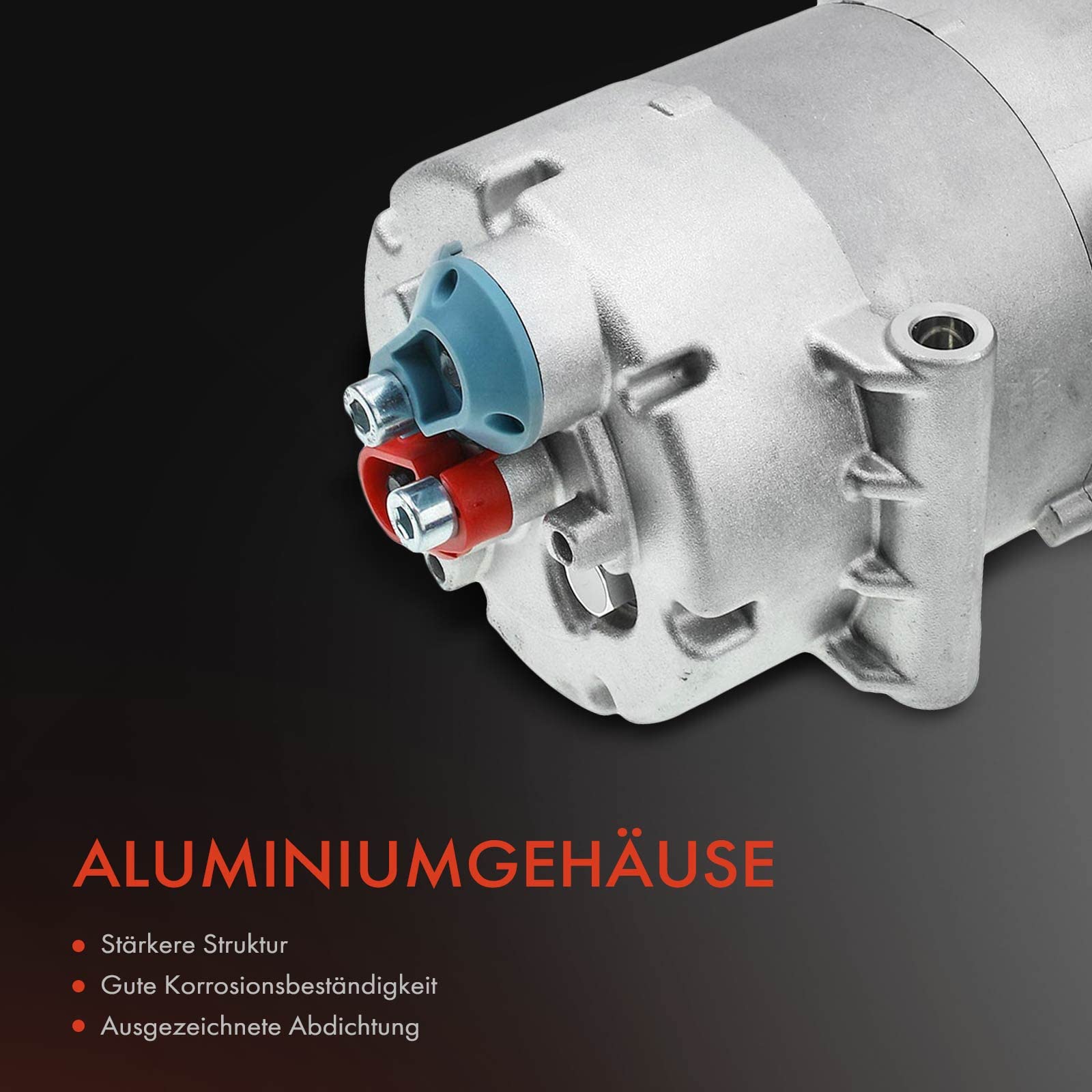 Compressore Aria Condizionata Diesel - Con Olio PAG46 Preconfezionato, Compatibile Ford, Volvo, Modelli WA6/BA7 - Foto 11