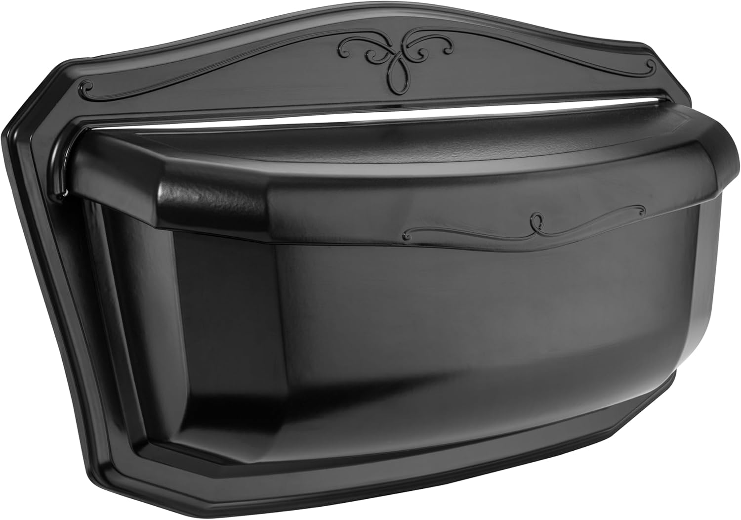 Villa Black Wall Mount Mailbox