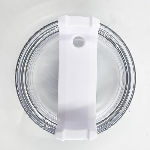 Miniatura 6 de Paquete de 2 tapas para vaso de 40 onzas compatibles con Stanley Quencher, a prueba de derrames, de acero inoxidable, resistentes a salpicaduras,