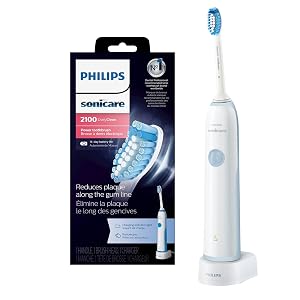 Philips Sonicare 2 Series plaque control rechargeable electric toothbrush HX6211