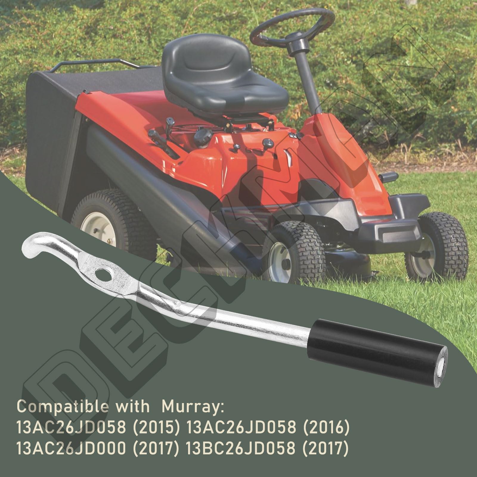 647-05028 Tige de guidage de renvoi compatible avec CU B Cadet Se ars Troy-Bilt CRA fstman Mi ni Hy DRO Rider CC30 CC30H