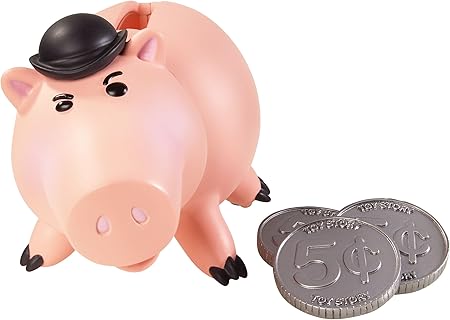 Amazon トイ ストーリー3 デラックス アクション フィギュア コイン ローンチング ドクター ポークチョップ ロボット 子ども向けフィギュア おもちゃ