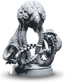 Grell - Aberration - Aberração - Miniatura sem pintura para RPG