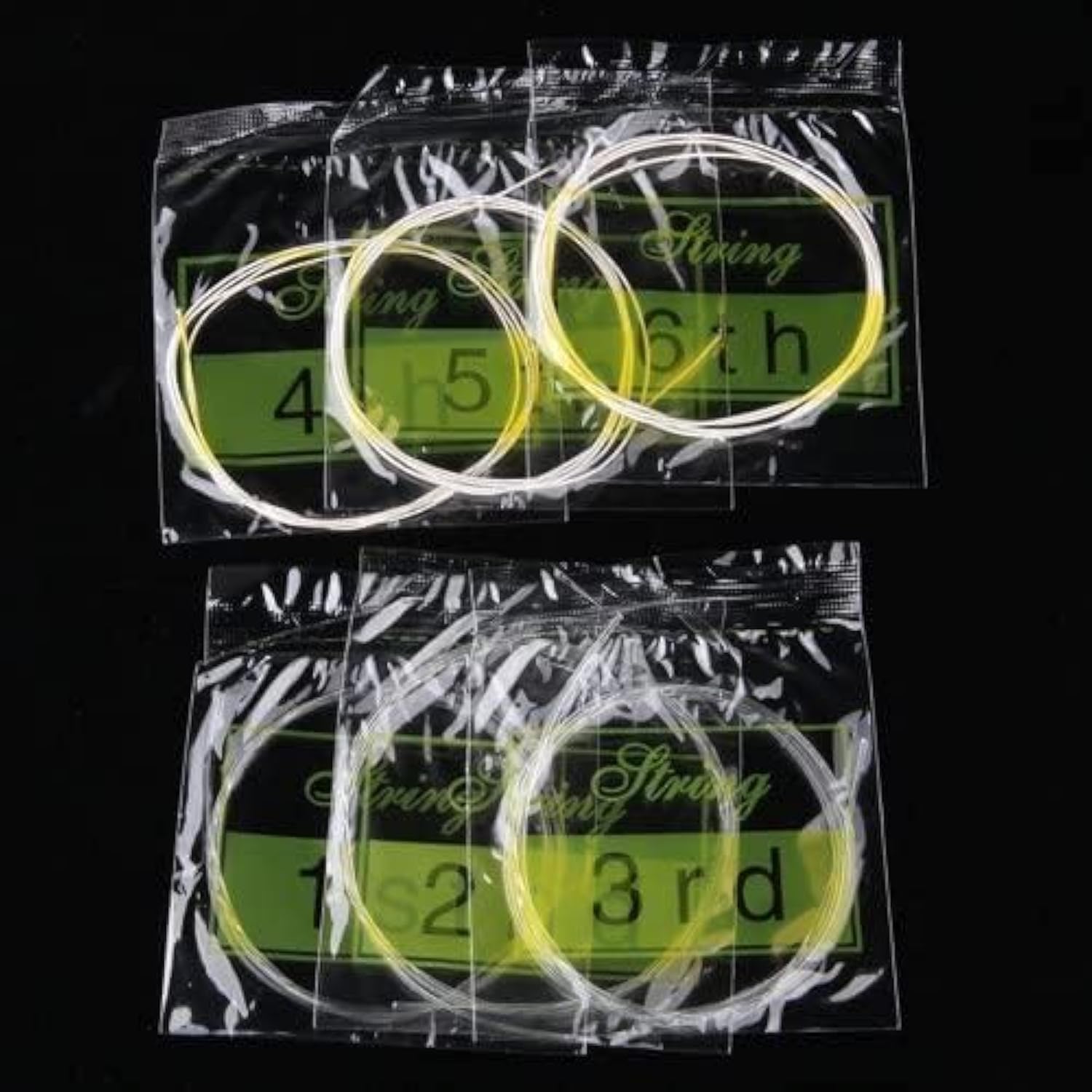 Amazon.com: Uhugu Set 6 1m Nylon Strings for Classical Classic Guitar ...