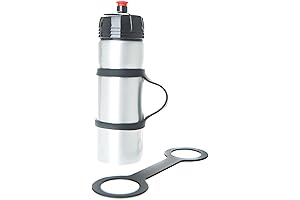 Water Bottle Grip for Running: 2-Pack Soft Band Holder Strap for Handheld Bottle Use