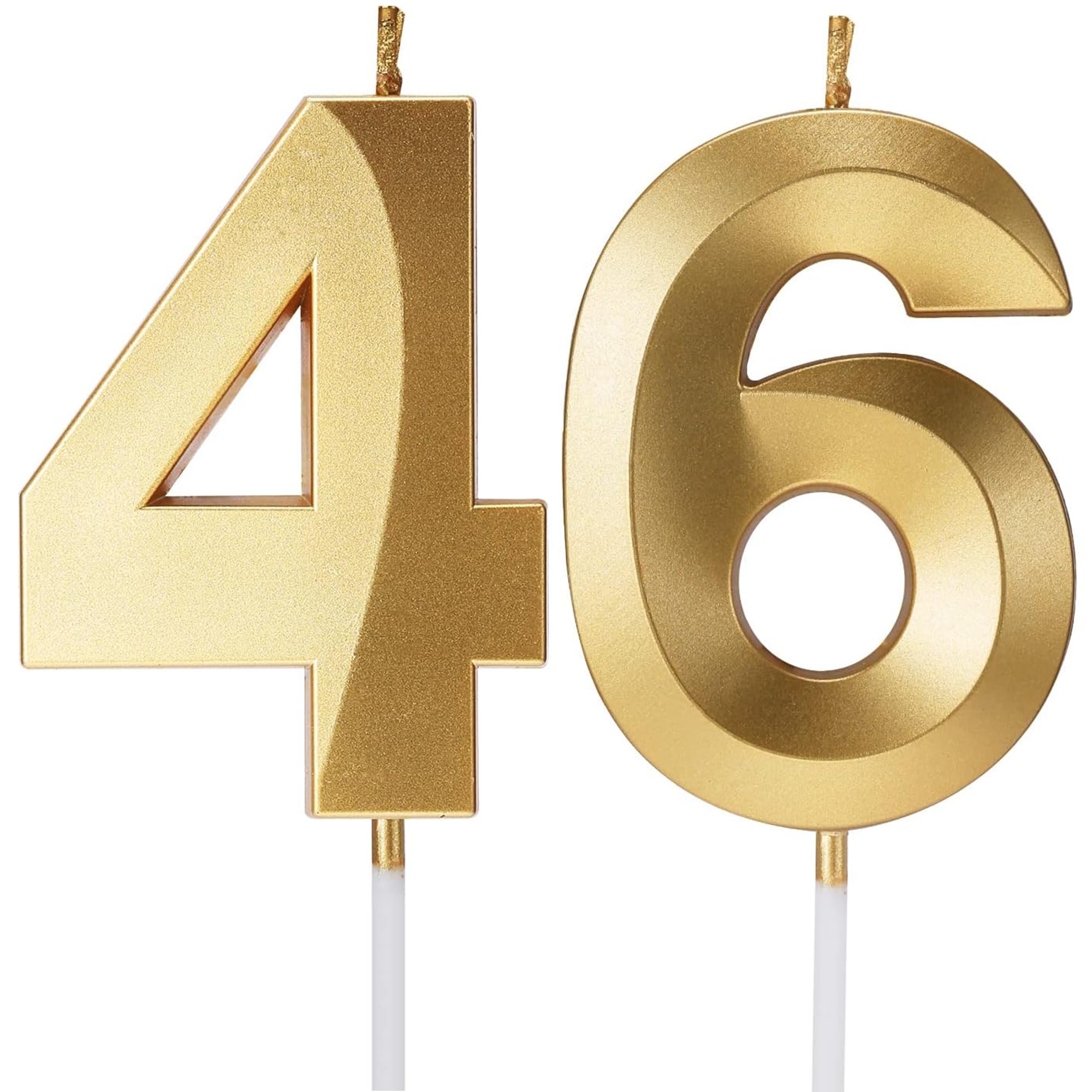 Birthday Candles Number Candles Age Year for Cakes Happy Birthday 3D Designed Wedding Anniversary Party Cake Topper Decorations