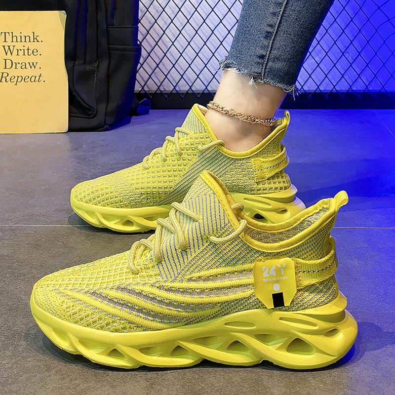 Image of DLWKIPV Women Running Shoes Walking Training Sneakers Sport Gym Fitness Tennis Shoes Non Slip Fashion Comfortable Lightweight Shoe for Casual Jogging Mesh Breathable Sneaker